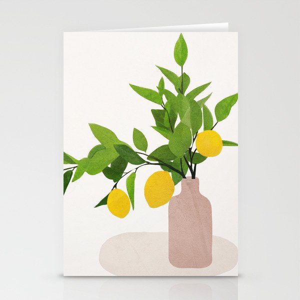 Lemon Branches III Stationery Card Gallery Image 1