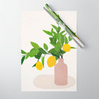 Lemon Branches III Wrapping Paper Gallery Image 1