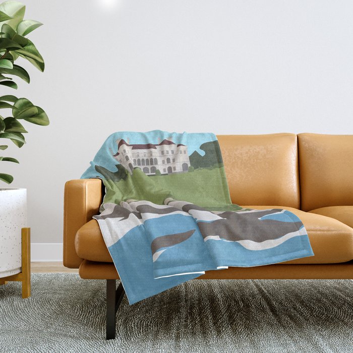 Newport Summer Throw Blanket Gallery Image 1