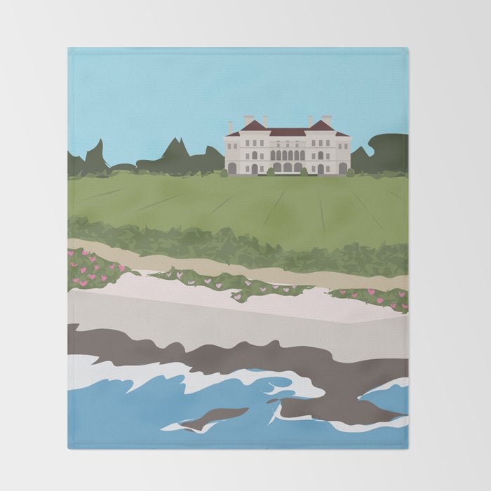 Newport Summer Throw Blanket Gallery Image 2