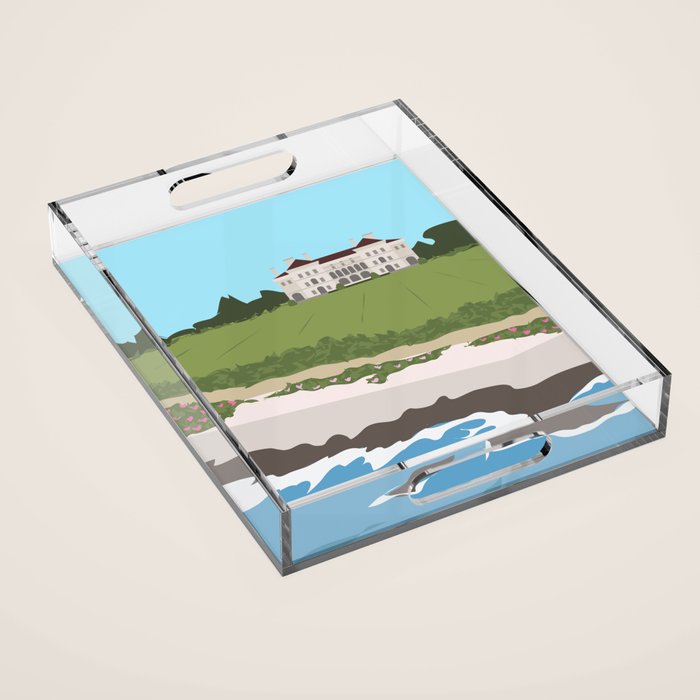 Newport Summer Acrylic Tray Gallery Image 1