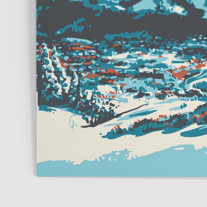 Steamboat Springs Vintage Ski Poster Poster Gallery Image 3