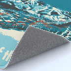 Steamboat Springs Vintage Ski Poster Rug Gallery Image 4