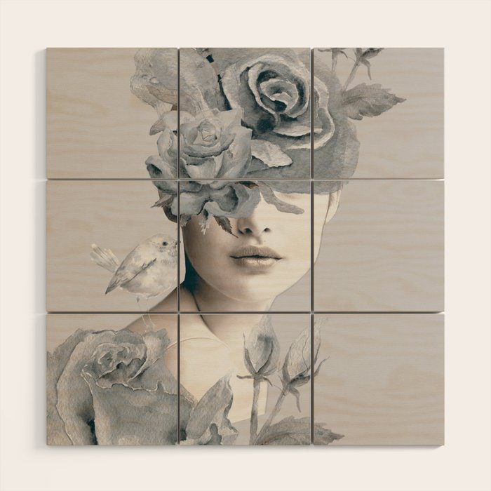 Spring (portrait) Wood Wall Art Gallery Image 1