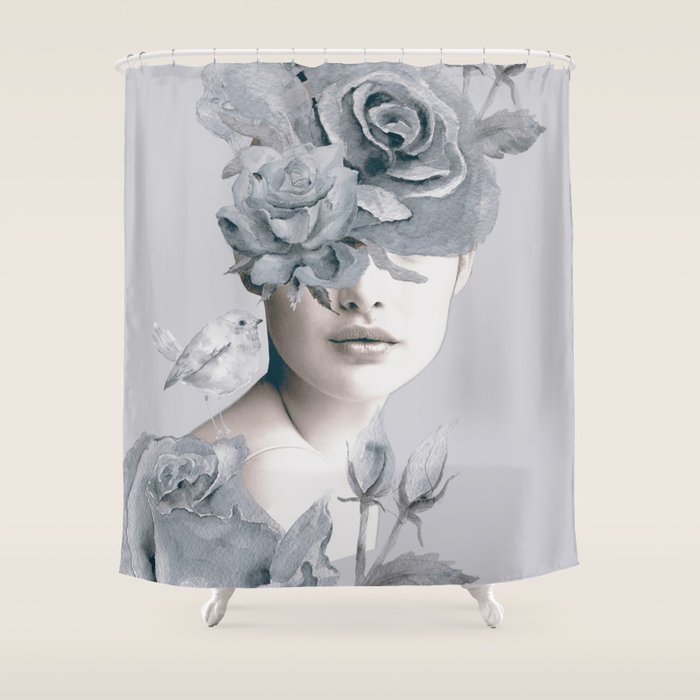 Spring (portrait) Shower Curtain Gallery Image 1