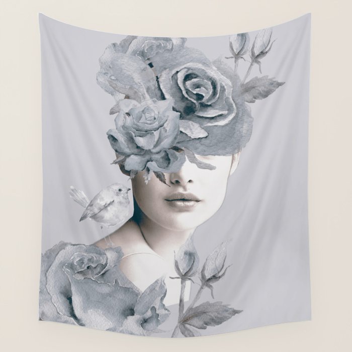 Spring (portrait) Wall Tapestry Gallery Image 4