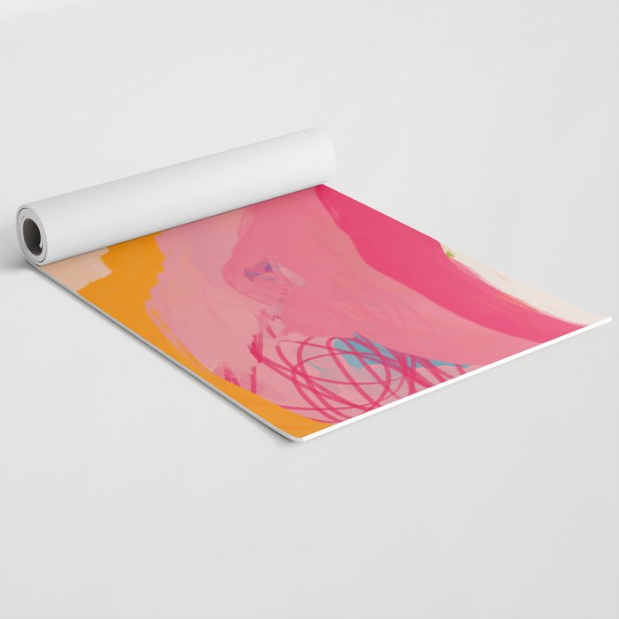 Abstract Line Shades Yoga Mat Gallery Image 2