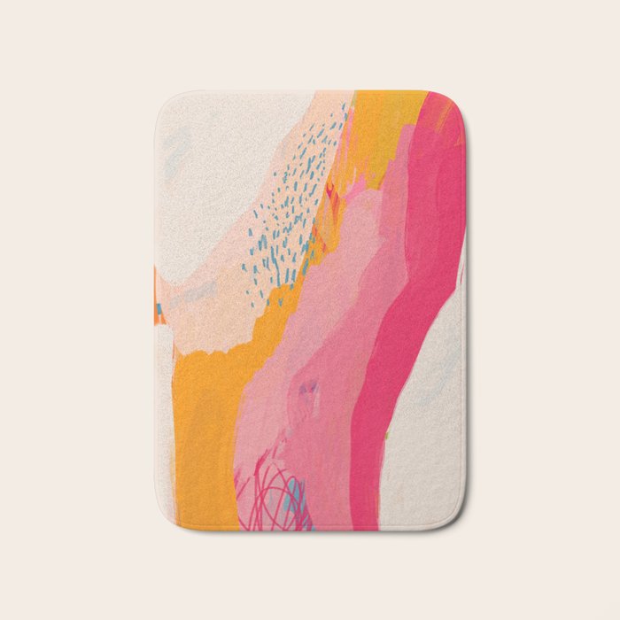 Abstract Line Shades Bath Mat Gallery Image 1