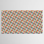 Bold Colorful Checks Pattern - Small XXII Tablecloth Gallery Image 2