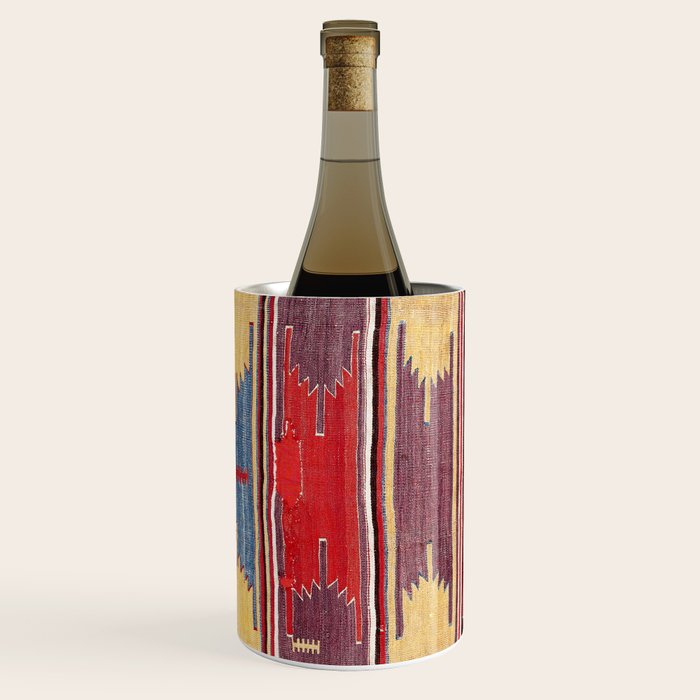 Nevsehir Cappadocian Central Anatolian Kilim Print Wine Chiller Gallery Image 2