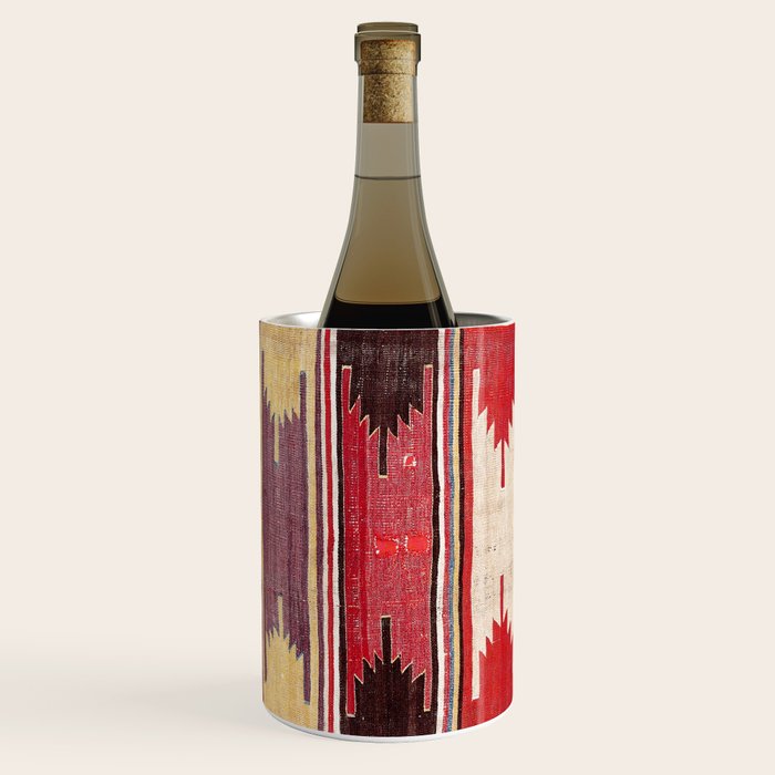 Nevsehir Cappadocian Central Anatolian Kilim Print Wine Chiller Gallery Image 1