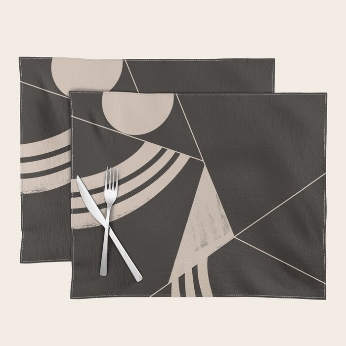 Minimal Abstract Art 70 Placemat Gallery Image 1