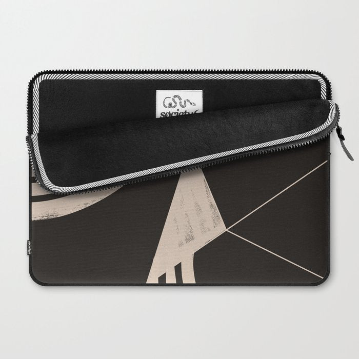 Minimal Abstract Art 70 Laptop Sleeve Gallery Image 2