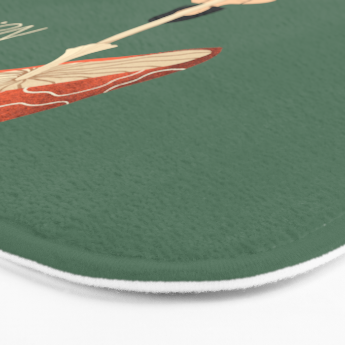 Mushroom Defiance  Bath Mat Gallery Image 3