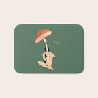 Mushroom Defiance  Bath Mat Gallery Image 1