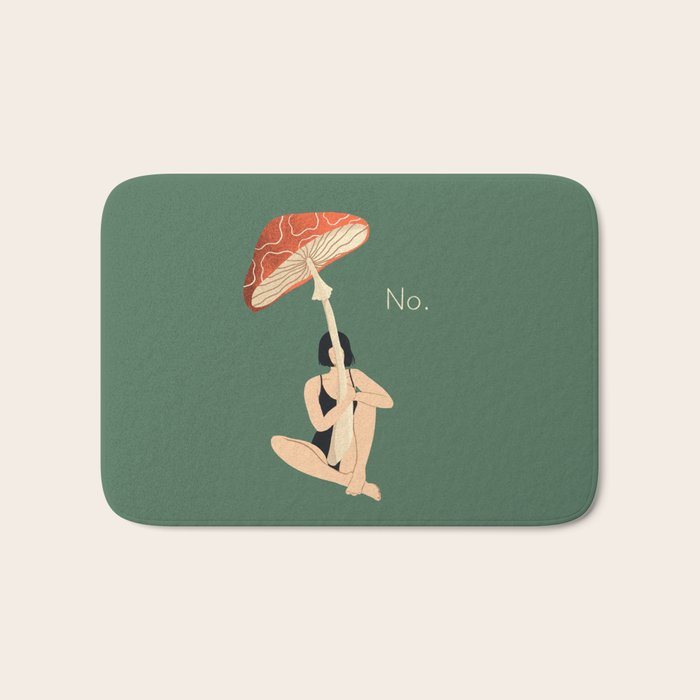 Mushroom Defiance  Bath Mat Gallery Image 1