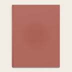 Rich Warm Burnt Sienna Adobe Clay Earth Tone Solid  Notebook Gallery Image 4