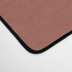 Rich Warm Burnt Sienna Adobe Clay Earth Tone Solid  Desk Mat Gallery Image 4