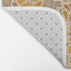 Oak & Squirrels | Autumn Yellows Palette Bath Mat Gallery Image 2