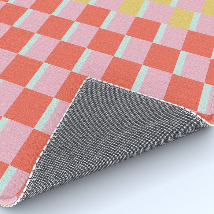 Colorful Checkerboard Rug Gallery Image 4