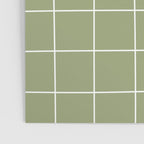 Hand Drawn Grid Green Poster Gallery Image 3
