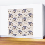 Whimsical European Hare Wall Mural Gallery Image 2