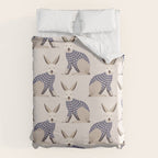 Whimsical European Hare Duvet Cover Gallery Image 6