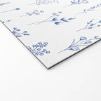 Wildflowers in blue Welcome Mat Gallery Image 2