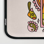 14. Temperance Tarot Mushroom Laptop Sleeve Gallery Image 3