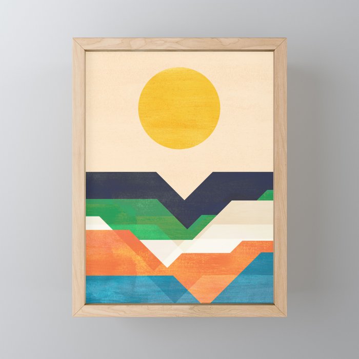 Tale from the shore Mini Art Print Gallery Image 1