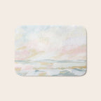 Golden Hour - Pastel Seascape Bath Mat Gallery Image 1