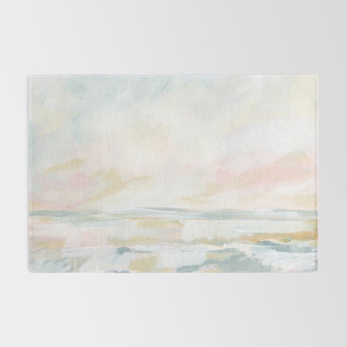 Golden Hour - Pastel Seascape Rug Gallery Image 2