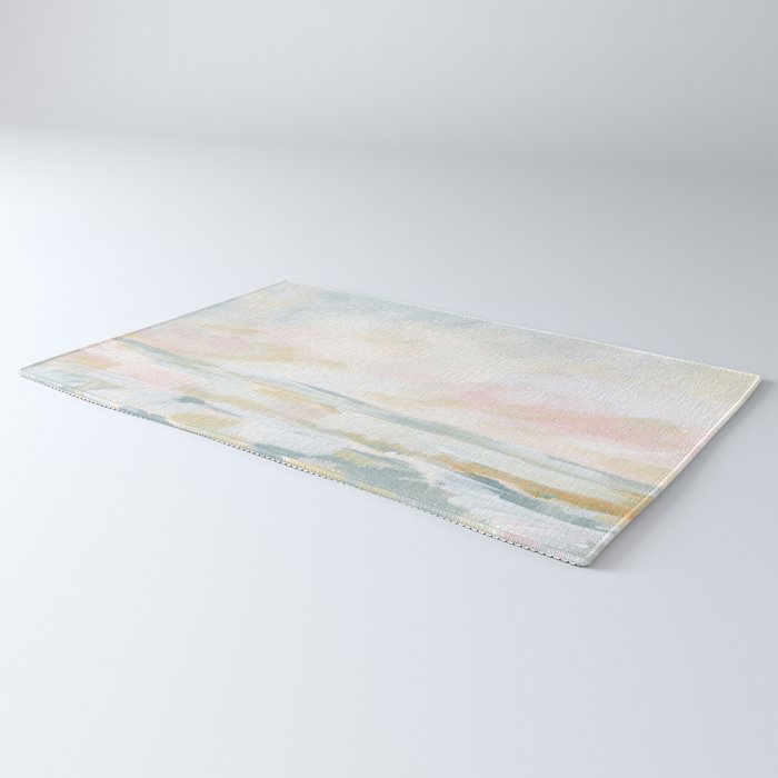 Golden Hour - Pastel Seascape Rug Gallery Image 3