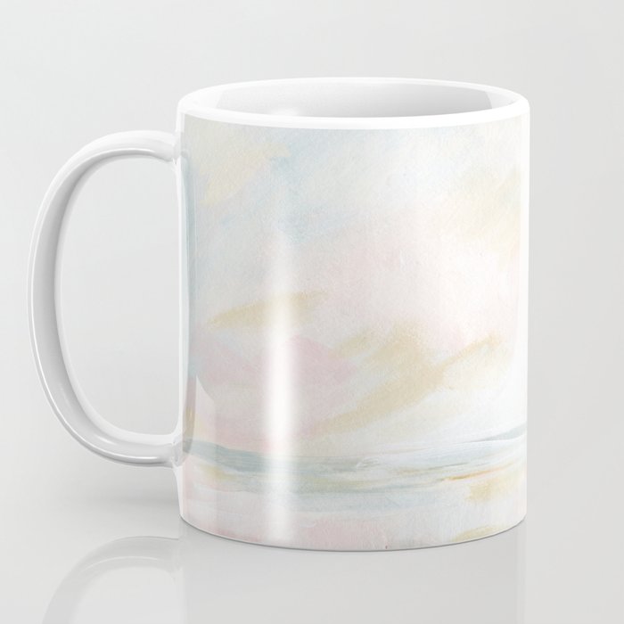 Golden Hour - Pastel Seascape Coffee Mug Gallery Image 3