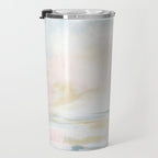Golden Hour - Pastel Seascape Travel Mug Gallery Image 3