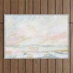 Golden Hour - Pastel Seascape Outdoor Rug Gallery Image 1