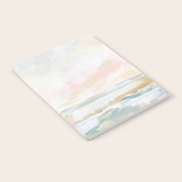 Golden Hour - Pastel Seascape Notebook Gallery Image 1