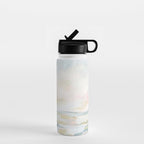 Golden Hour - Pastel Seascape Water Bottle Gallery Image 1