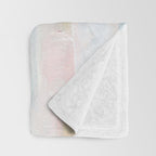 Golden Hour - Pastel Seascape Throw Blanket Gallery Image 3