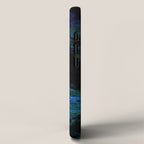 monet water lilies 1899 blue Teal iPhone Case Gallery Image 2