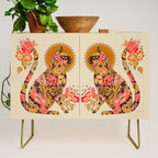 Porcelain Cat - 70s Palette Credenza Gallery Image 1
