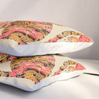 Porcelain Cat - 70s Palette Pillow Sham Gallery Image 3