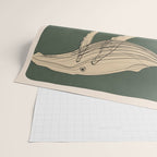 Modern Minimalist Abstract Whales 4 Wrapping Paper Gallery Image 2