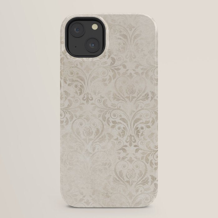 Elegant Ivory Damask 2 iPhone Case Gallery Image 30