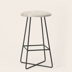 Elegant Ivory Damask 2 Stool Gallery Image 1