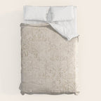 Elegant Ivory Damask 2 Comforter Gallery Image 6
