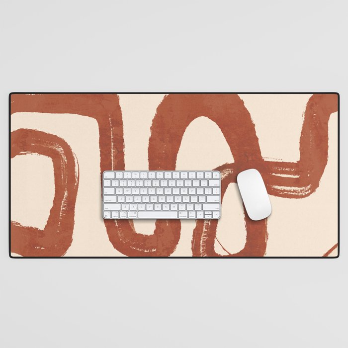 Abstract line art 128 Desk Mat Gallery Image 1