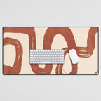 Abstract line art 128 Desk Mat Gallery Image 1