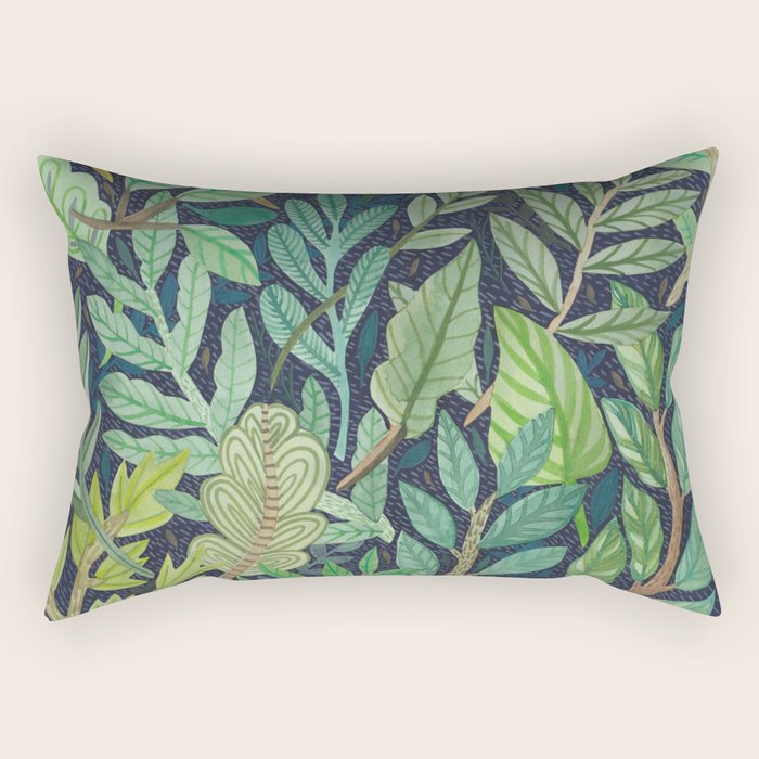 To The Forest Floor Rectangular Pillow Gallery Image 2