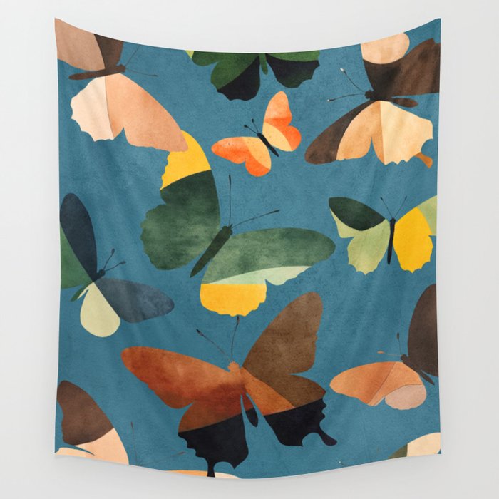 Beautiful Butterflies 4 Wall Tapestry Gallery Image 4
